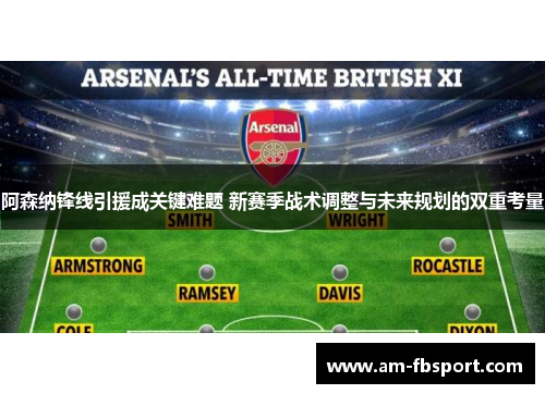 阿森纳锋线引援成关键难题 新赛季战术调整与未来规划的双重考量 阿森纳锋线引援成关键难题 新赛季战术调整与未来规划的双重考量